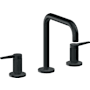 California Faucets D Street 1.2 GPM Widespread Bathroom Faucet with 1-1/4" ZeroDrain and Lever Handles Carbon