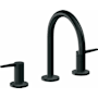 California Faucets D Street 1.2 GPM Widespread Bathroom Faucet with 1-1/4" Completely Finished ZeroDrain and Lever Handles Carbon