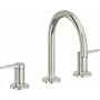 California Faucets D Street 1.2 GPM Widespread Bathroom Faucet with 1-1/4" Completely Finished ZeroDrain and Lever Handles Polished Nickel