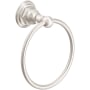 California Faucets Humboldt Towel Ring Satin Nickel