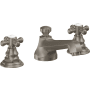 California Faucets Del Mar 1.2 GPM Widespread Bathroom Faucet with Pop-Up Drain Assembly Graphite