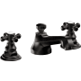 California Faucets Del Mar 1.2 GPM Widespread Bathroom Faucet with Pop-Up Drain Assembly Matte Black