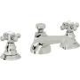 California Faucets Del Mar 1.2 GPM Widespread Bathroom Faucet with Pop-Up Drain Assembly Polished Chrome