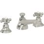 California Faucets Del Mar 1.2 GPM Widespread Bathroom Faucet with Pop-Up Drain Assembly Polished Nickel