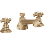 California Faucets Del Mar 1.2 GPM Widespread Bathroom Faucet with Pop-Up Drain Assembly Satin Bronze