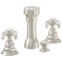 California Faucets Humboldt Widespread Bidet Faucet Satin Nickel
