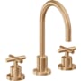 California Faucets Tiburon 1.2 GPM Widespread Bathroom Faucet Satin Bronze