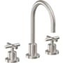 California Faucets Tiburon 1.2 GPM Widespread Bathroom Faucet Ultra Stainless Steel