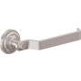 California Faucets Descanso Works Wall Mounted Spring Bar Toilet Paper Holder Satin Nickel