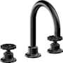 California Faucets Descanso Works 1.2 GPM Widespread Bathroom Faucet Matte Black