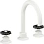 California Faucets Descanso Works 1.2 GPM Widespread Bathroom Faucet Matte White