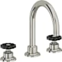California Faucets Descanso Works 1.2 GPM Widespread Bathroom Faucet Polished Nickel