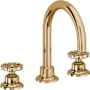 California Faucets Descanso Works 1.2 GPM Widespread Bathroom Faucet French Gold