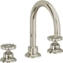 California Faucets Descanso Works 1.2 GPM Widespread Bathroom Faucet Burnished Nickel Uncoated