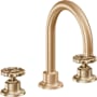 California Faucets Descanso Works 1.2 GPM Widespread Bathroom Faucet Satin Bronze