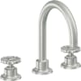 California Faucets Descanso Works 1.2 GPM Widespread Bathroom Faucet Satin Chrome