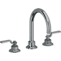 California Faucets Descanso Works 1.2 GPM Widespread Bathroom Faucet Black Nickel