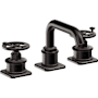 California Faucets Steampunk Bay 1.2 GPM Widespread Bathroom Faucet Matte Black