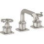 California Faucets Steampunk Bay 1.2 GPM Widespread Bathroom Faucet Polished Nickel