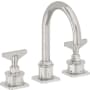 California Faucets Steampunk Bay 1.2 GPM Widespread Bathroom Faucet Polished Chrome