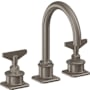 California Faucets Steampunk Bay 1.2 GPM Widespread Bathroom Faucet Graphite