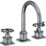California Faucets Steampunk Bay 1.2 GPM Widespread Bathroom Faucet Black Nickel