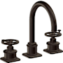 California Faucets Steampunk Bay 1.2 GPM Widespread Bathroom Faucet Bella Terra Bronze