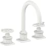 California Faucets Steampunk Bay 1.2 GPM Widespread Bathroom Faucet Matte White