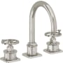 California Faucets Steampunk Bay 1.2 GPM Widespread Bathroom Faucet Polished Nickel