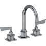 California Faucets Steampunk Bay 1.2 GPM Widespread Bathroom Faucet Black Nickel