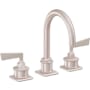 California Faucets Steampunk Bay 1.2 GPM Widespread Bathroom Faucet Satin Nickel