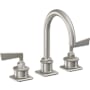 California Faucets Steampunk Bay 1.2 GPM Widespread Bathroom Faucet Ultra Stainless Steel