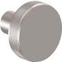 California Faucets Descanso Kitchen 1-1/4 Inch Mushroom Cabinet Knob Satin Nickel