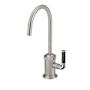 California Faucets Descanso 1.8 GPM Cold Only Water Dispenser with Carbon Fiber Lever Handle Satin Nickel