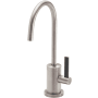 California Faucets Corsano 1.8 GPM Cold Water Dispenser with Black Flat Blade Lever Handle Satin Nickel