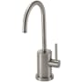 California Faucets Poetto 1 GPM Hot and Cold Water Dispenser with Stick Lever Handle Satin Nickel