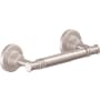California Faucets Trousdale Wall Mounted Spring Bar Toilet Paper Holder Satin Nickel