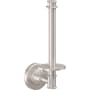 California Faucets Trousdale Wall Mounted Spring Bar Toilet Paper Holder Satin Nickel