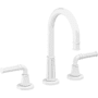 California Faucets Trousdale 1.2 GPM Widespread Bathroom Faucet Matte White
