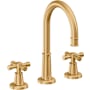 California Faucets Trousdale 1.2 GPM Widespread Bathroom Faucet Lifetime Satin Gold
