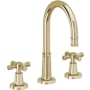 California Faucets Trousdale 1.2 GPM Widespread Bathroom Faucet Polished Brass