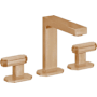 California Faucets Doheny 1.2 GPM Widespread Bathroom Faucet Burnished Brass Uncoated