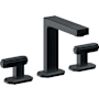 California Faucets Doheny 1.2 GPM Widespread Bathroom Faucet Carbon