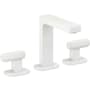 California Faucets Doheny 1.2 GPM Widespread Bathroom Faucet Matte White