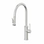 California Faucets Davoli 1.8 GPM Single Hole Pre-Rinse Pull Down Kitchen Faucet - Includes Escutcheon Polished Chrome