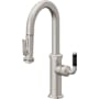 California Faucets Descanso Kitchen 1.8 GPM Single Hole Pre-Rinse Pull Down Kitchen Faucet - Includes Escutcheon Ultra Stainless Steel