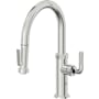 California Faucets Descanso Kitchen 1.8 GPM Single Hole Pre-Rinse Pull Down Kitchen Faucet - Includes Escutcheon Polished Chrome