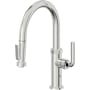 California Faucets Descanso Kitchen 1.8 GPM Single Hole Pre-Rinse Pull Down Kitchen Faucet - Includes Escutcheon Polished Chrome
