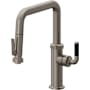 California Faucets Descanso Kitchen 1.8 GPM Single Hole Pre-Rinse Pull Down Kitchen Faucet - Includes Escutcheon Graphite