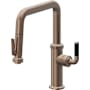 California Faucets Descanso Kitchen 1.8 GPM Single Hole Pre-Rinse Pull Down Kitchen Faucet - Includes Escutcheon Satin Bronze
